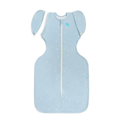ผ้าห่อตัวแบบถอดแขน Transition Bag Cotton 1.0 TOG - Twinkle Powder Blue แบรนด์ Love To Dream